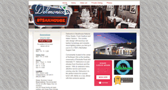Desktop Screenshot of delmonicoscleveland.com